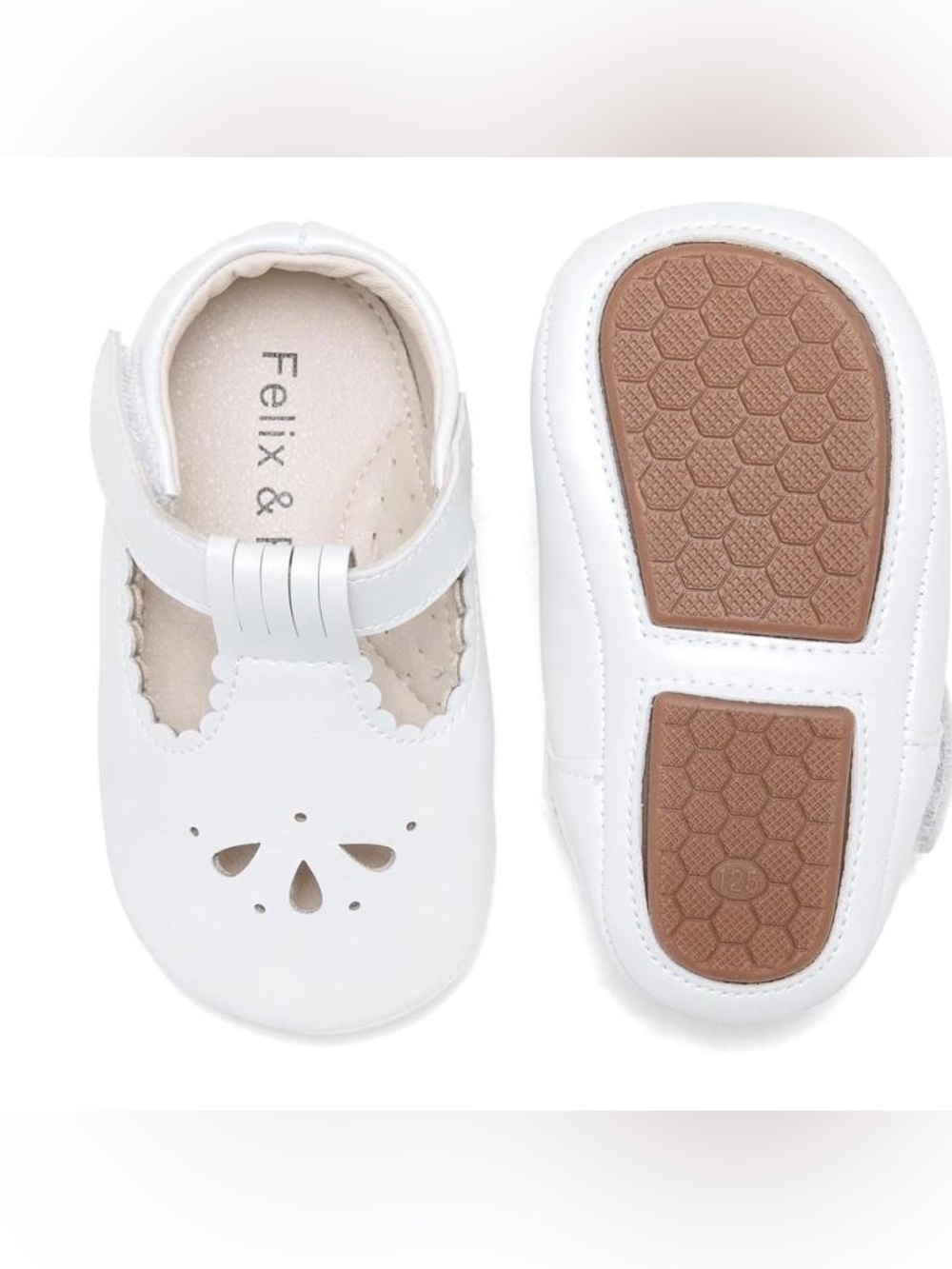 Felix & Flora Infant Baby Walking Shoes Moccasins ( Size: 6-9M)